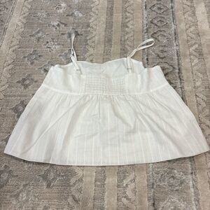 Hollister White Tank Top